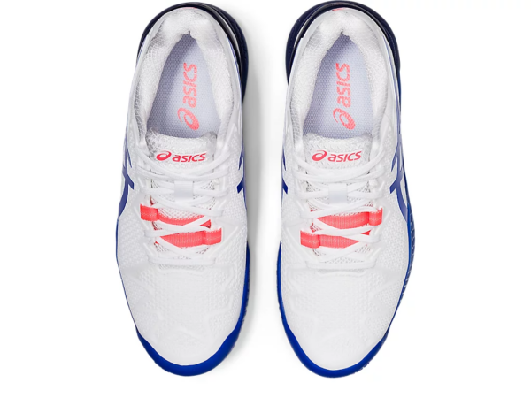 Giày Tennis Asics Wmns Gel Resolution 8 'White Lapis Lazuli Blue' 1042A072-107 - Ảnh 7