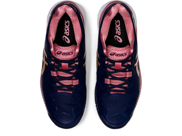 Giày Tennis Asics Wmns Gel Resolution 8 'Peacoat Rose Gold' 1042A072-404 - Ảnh 5