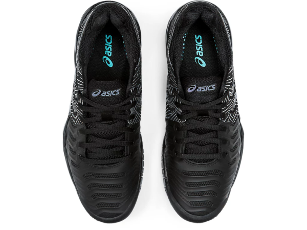 Giày Tennis Asics Wmns Gel Resolution 7 LE 'Black Silver' 1042A092-001 - Ảnh 6