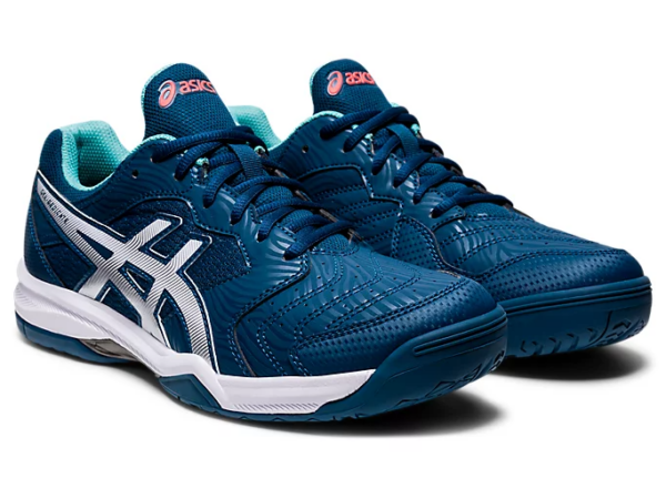 Giày Tennis Asics Gel-Dedicate 6 'Mako Blue White' 1041A074-404 - Ảnh 3