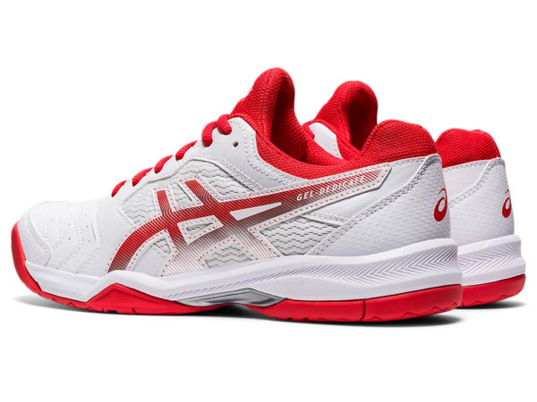 Giày Tennis Asics Gel-Dedicate 6 'White Fiery Red' 1042A067-107 - Ảnh 4