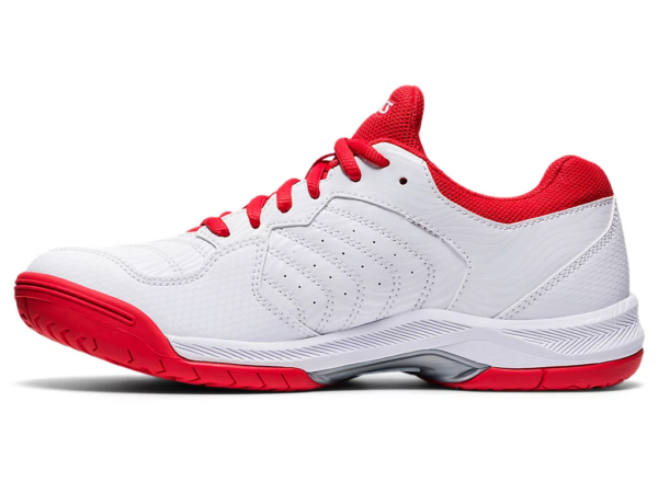 Giày Tennis Asics Gel-Dedicate 6 'White Fiery Red' 1042A067-107 - Ảnh 2
