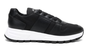 Giày Prada Men's Fabric With Leather Casual Sneakers 'Black White' 4E3463-3L1K-F0967-F-G000