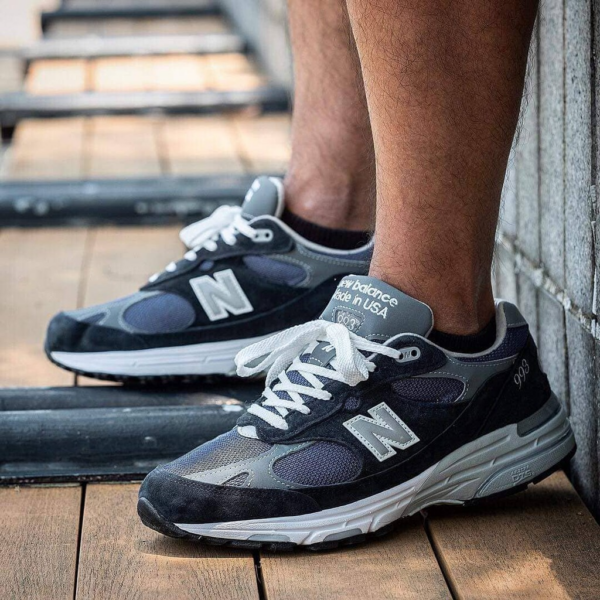 Giày New Balance 990v2 'Navy White' M990NV2 - Ảnh 3