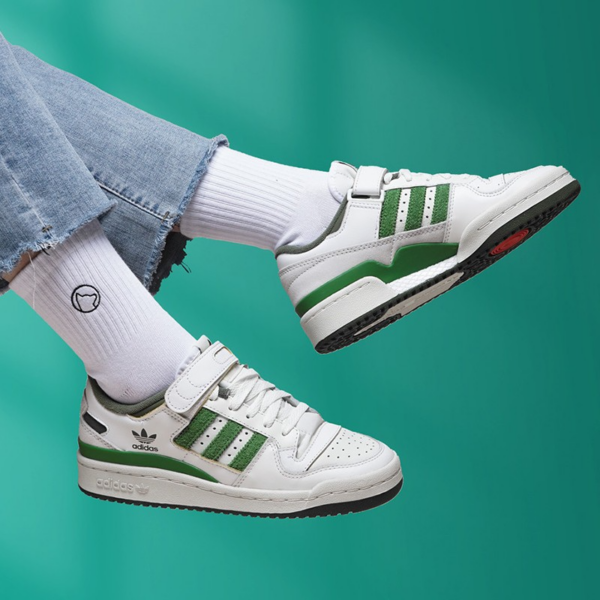 Giày Adidas Forum 84 Low 'White Crew Green' FY8683 - Ảnh 2