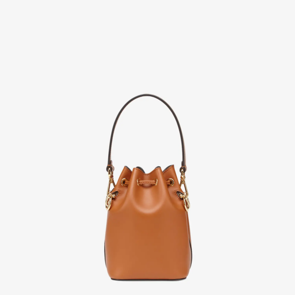 Túi Fendi Leather Minibag 'Brown' 8BS010-AC9L-F0QVK - Ảnh 4
