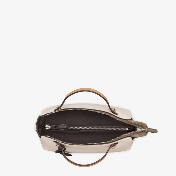 Túi Fendi Multicolor Leather Boston Bag 'White' 8BL146-5QJ-F1FEP - Ảnh 4