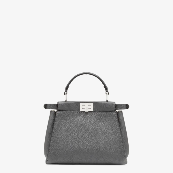 Túi Fendi Selleria Bag 'Dark Grey' 8BN244Q0JF0N9A - Ảnh 4