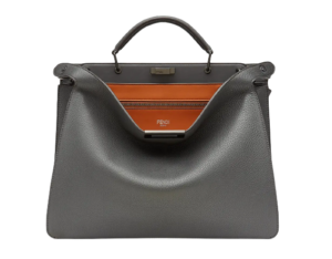 Túi Fendi Peekaboo Iseeu Medium Leather Bag 'Grey' 7VA529AFC3F1E2K