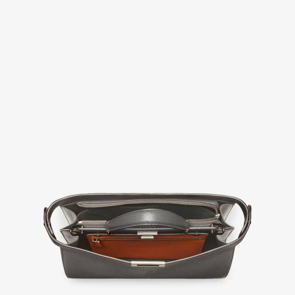 Túi Fendi Peekaboo Iseeu Medium Leather Bag 'Grey' 7VA529AFC3F1E2K - Ảnh 6