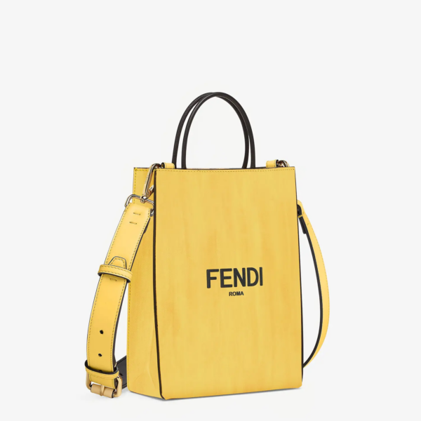 Túi Fendi Yellow Leather Bag 7VA512ADP6F1CIA - Ảnh 2