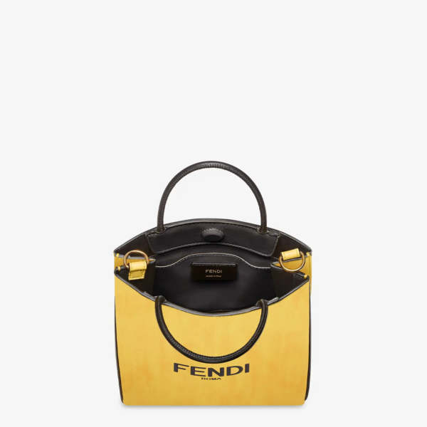Túi Fendi Yellow Leather Bag 7VA512ADP6F1CIA - Ảnh 4