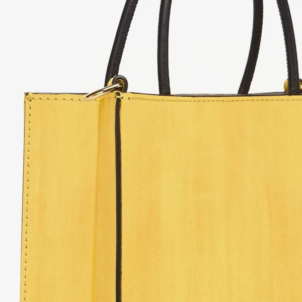Túi Fendi Yellow Leather Bag 7VA512ADP6F1CIA - Ảnh 6