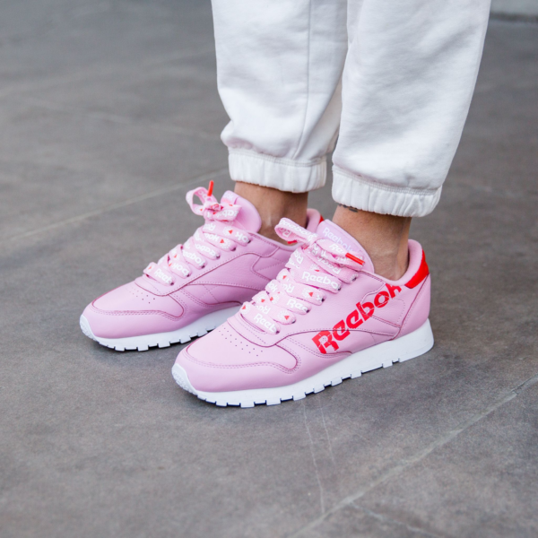 Giày Reebok Wmns Classic Leather 'Charming Pink' DV3831 - Ảnh 2