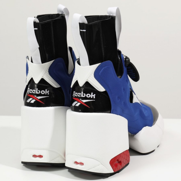 Giày Maison Margiela x Reebok Tabi InstaPump Fury Hi Blue S34WU0023P3782H8379 - Ảnh 4