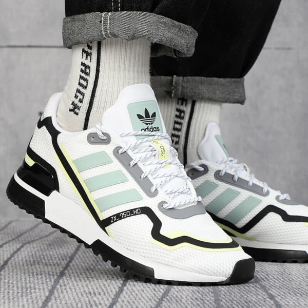 Giày Adidas ZX 750 HD 'White Green Tint' FV2875 - Ảnh 2