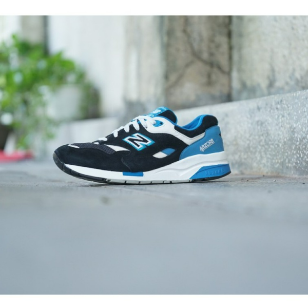Giày New Balance 1600 Men Riders Club Black Blue CM1600BW - Ảnh 5