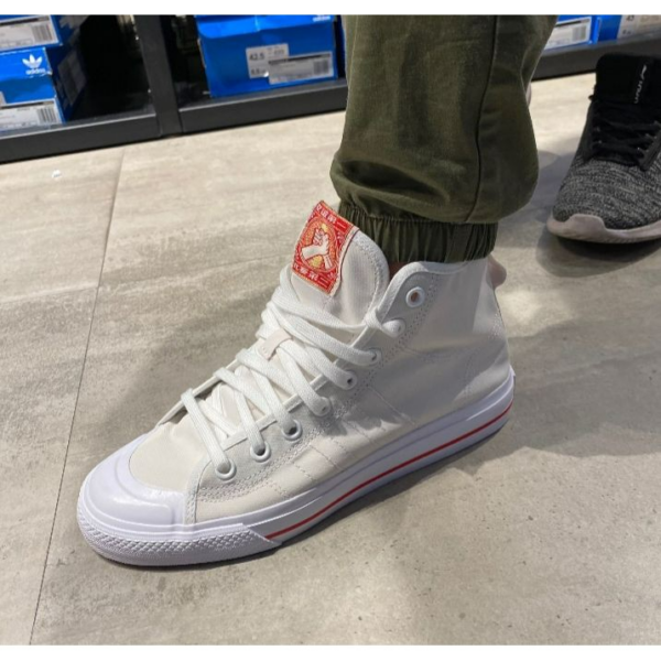 Giày Adidas Originals Nizza Hi RF White FY5237 - Ảnh 2