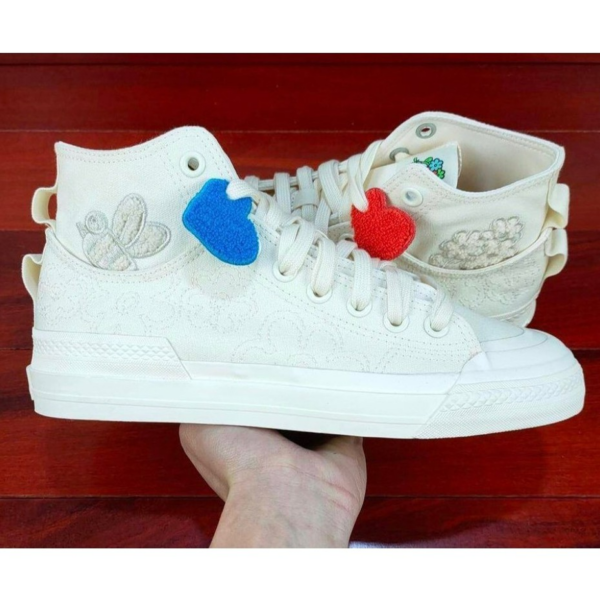 Giày Adidas Melting Sadness x Nizza High DL 'Bee With You Cream White' GZ2675 - Ảnh 5