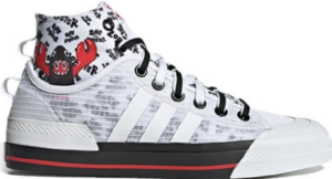 Giày Adidas Nizza Hi DL Clover 'White And Black' GY5340