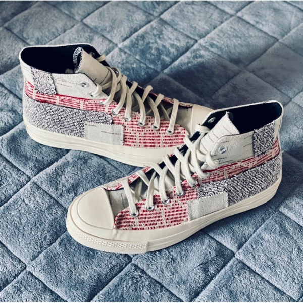 Giay Converse Chuck 70 High 'Patchwork Twill' 170059C