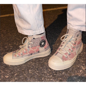 Giay Converse Chuck 70 High 'Patchwork Twill' 170059C