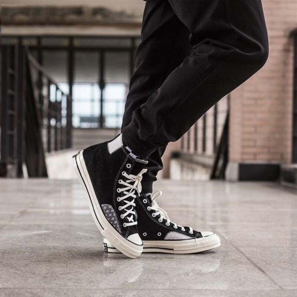 Giay Converse Chuck 70 High 'Black Mouse' 166855C