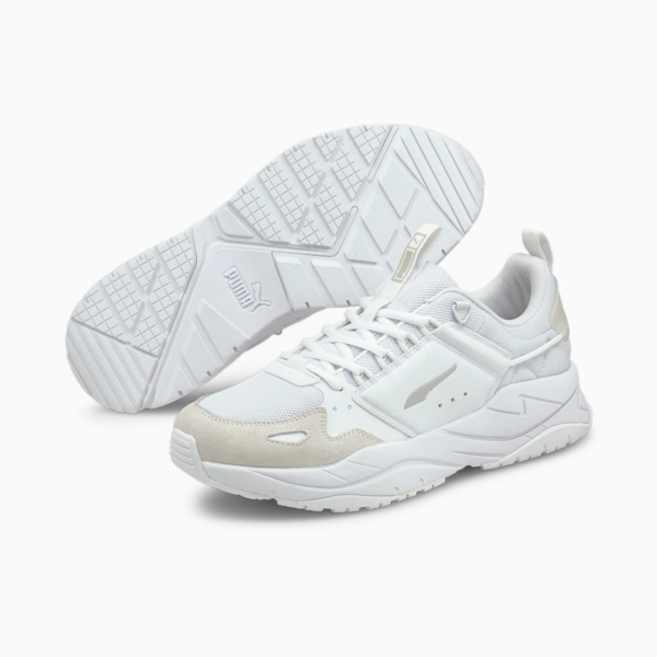 Giày Puma Ray Ramble White Grey 380727-02 - Ảnh 3