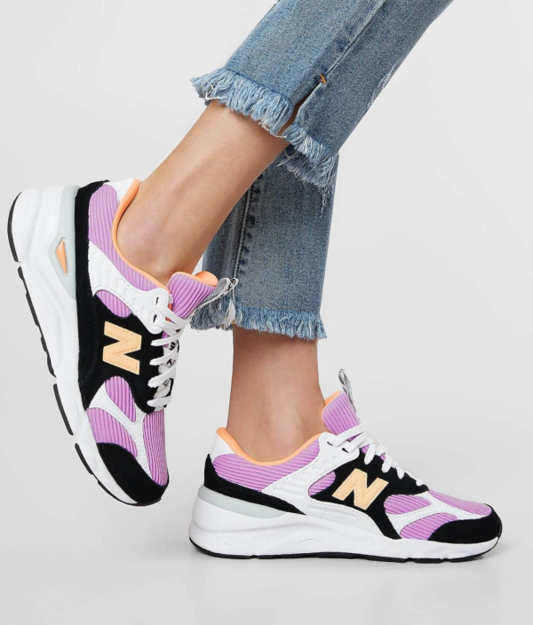 Giày New Balance X90 Black Dark Violet WSX90TLS - Ảnh 5