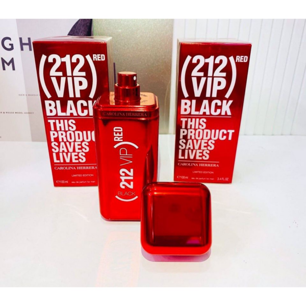 Nước hoa Carolina Herrera 212 VIP Men Black L.E Red EDP - Ảnh 5