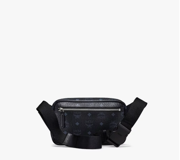 Túi MCM Small Fursten Belt Bag In Visetos Black MMZBSFI03BK001 - Ảnh 2