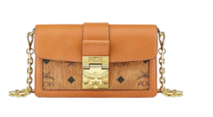 Túi MCM Mini Gretl Crossbody In Visetos Leather Block Cognac MWRBAWO02CO001