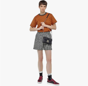 Alternative view of Túi MCM Mini Gretl Crossbody In Visetos Black MWRBAWO05BK001