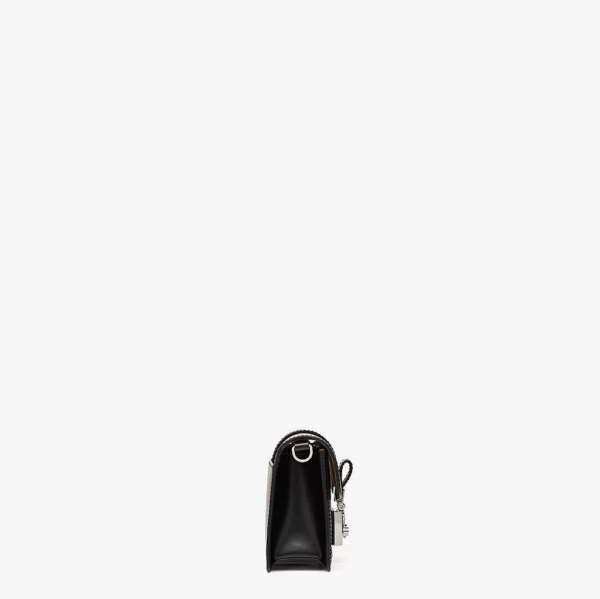 Túi MCM Mini Gretl Crossbody In Spanish Leather Black MWRBAWO03BK001 - Ảnh 4