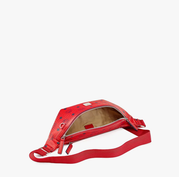 Túi MCM Medium Fursten Belt Bag In Visetos Candy Red MMZAAFI01XC001 - Ảnh 2