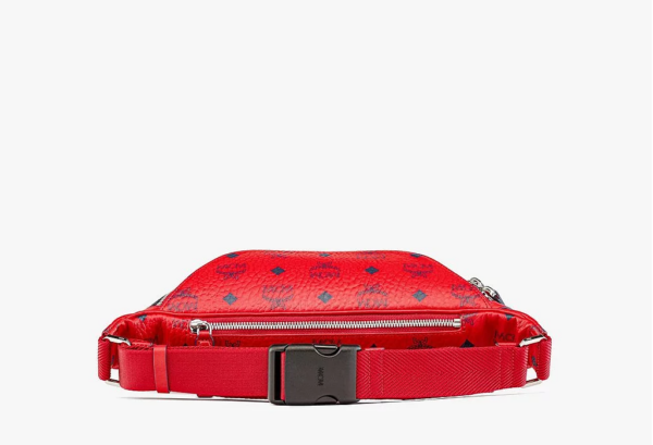 Túi MCM Medium Fursten Belt Bag In Visetos Candy Red MMZAAFI01XC001 - Ảnh 4