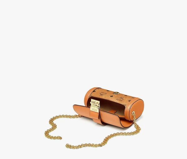 Túi MCM Tracy Cylinder Bag in Visetos MYZBSXT01CO001 - Ảnh 5