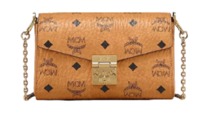 Túi MCM Small Millie Crossbody in Visetos Cognac MWRAAME03CO001