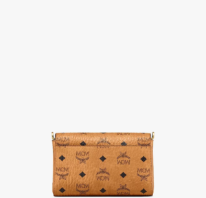 Alternative view of Túi MCM Small Millie Crossbody in Visetos Cognac MWRAAME03CO001