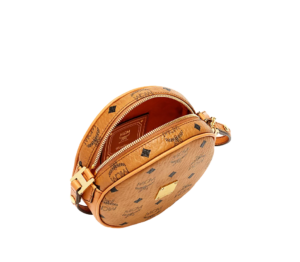 Alternative view of Túi MCM Medium Heritage In Visetos 'Cognac' MWRAAVI06CO001