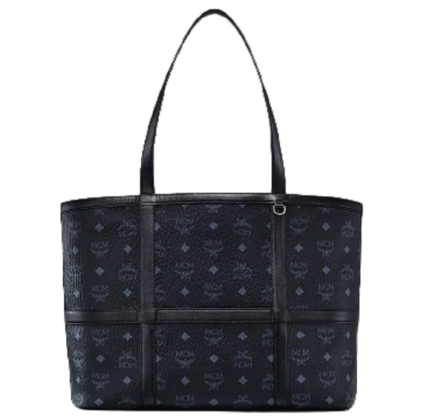 Túi MCM Medium Delmy Shopper In Visetos Black MWPBSER01BK001