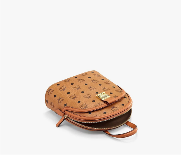 Túi MCM 25cm 9.8" Anna Backpack In Visetos Cognac MWKBSNN01CO001 - Ảnh 3