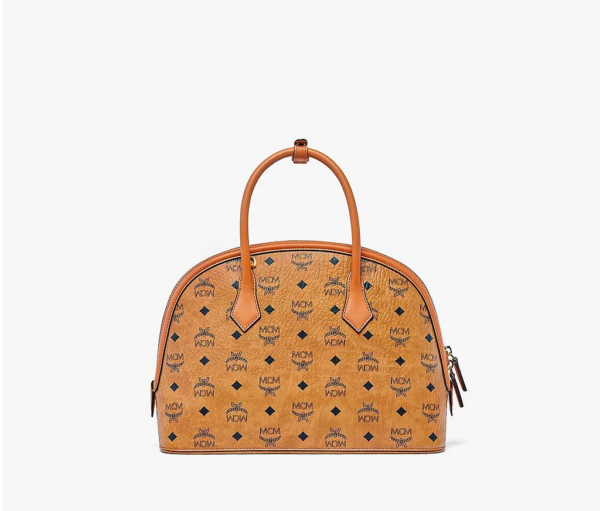 Túi MCM Large Anna Tote In Visetos Cognac MWTBSNN01CO001 - Ảnh 3