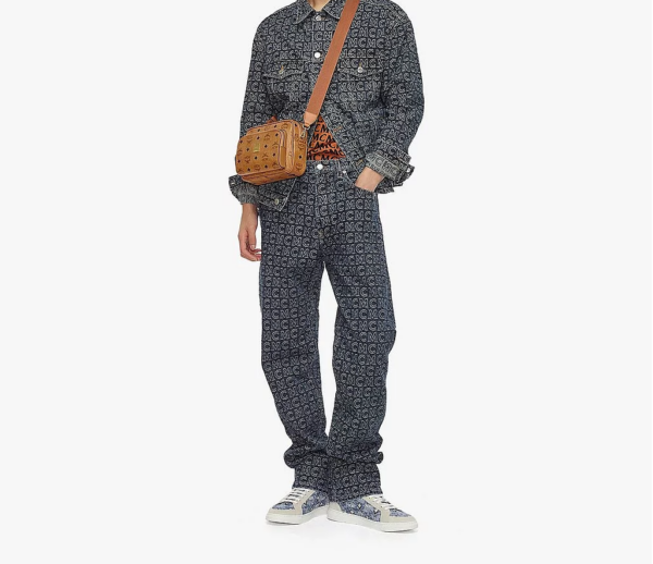 Túi MCM Small Klassik Crossbody In Visetos Cognac MMRAAKC02CO001 - Ảnh 2