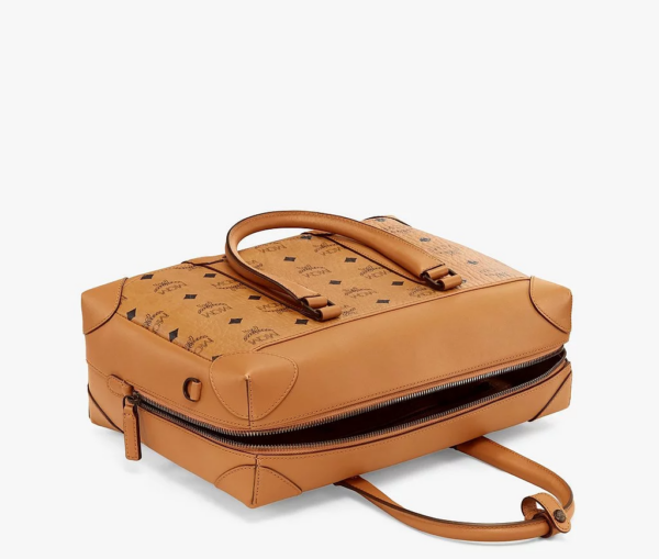 Túi MCM Medium Soft Berlin Tote In Visetos Cognac MMTBSBF02CO001 - Ảnh 3