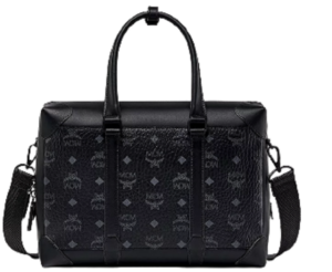 Túi MCM Medium Soft Berlin Tote In Visetos Black MMTBSBF02BK001