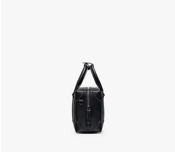 Túi MCM Small EW Soft Berlin Crossbody In Visetos Black MMRBSBF03BK001 - Ảnh 4