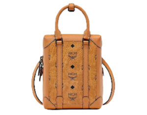 Túi MCM Small NS Soft Berlin Crossbody In Visetos Cognac MMRBSBF04CO001