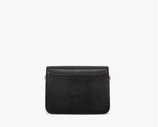 Túi MCM Small Mena Shoulder Bag In Visetos Leather Block Black MWSBSLM01BK001 - Ảnh 2
