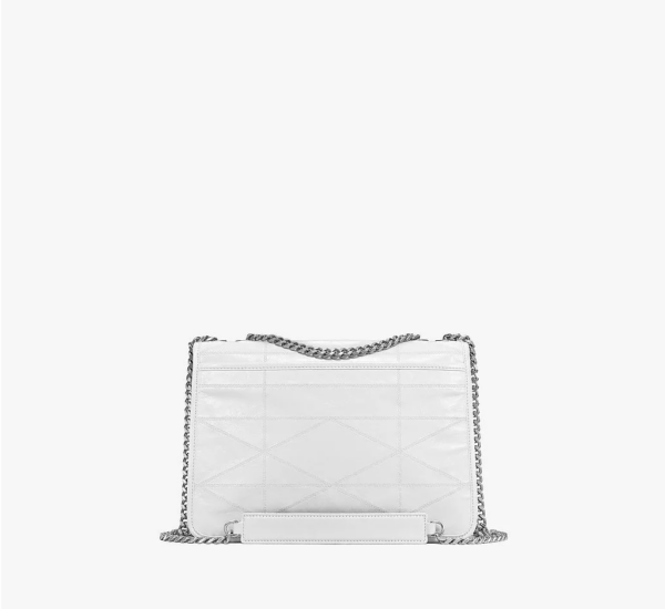 Túi MCM Mena Quilted Leather White MWSBSLM05WD001 - Ảnh 2